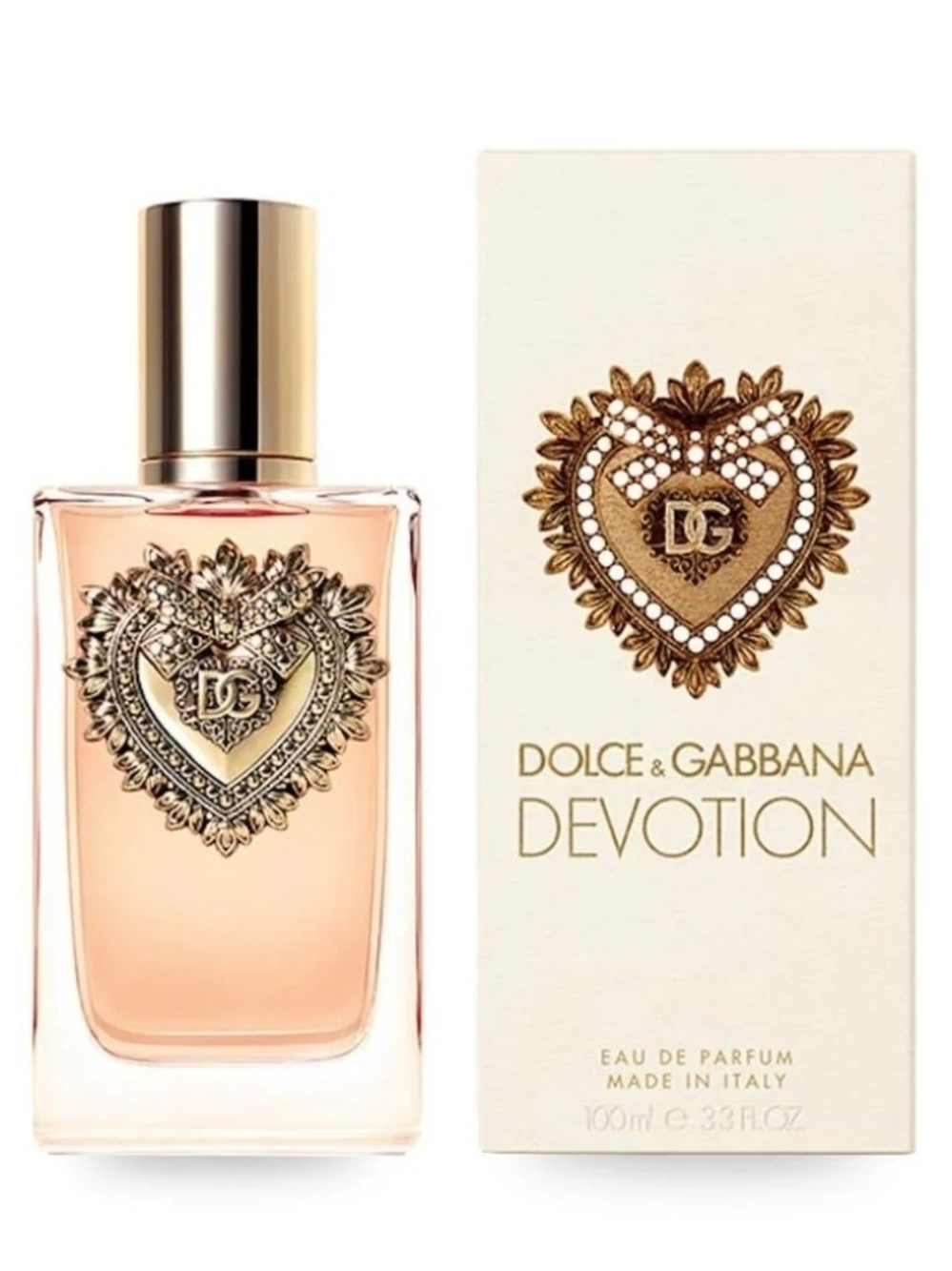 Dolce & Gabbana Devotion Eau de Parfum - Pink & Gold Bottle